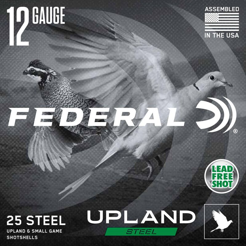 Upland Steel, 12 Gauge, 7.5 Shot, 2-3/4 in, 1 oz, 1375 fps