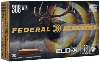 ELD-X, 308 Win, 178 Grain, ELD-X, 2610 fps