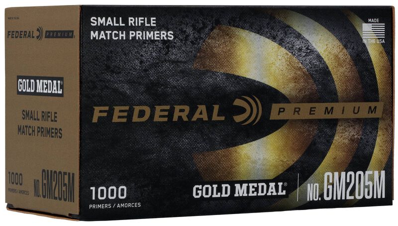 Gold Medal Centerfire Primer, Small Rifle Match