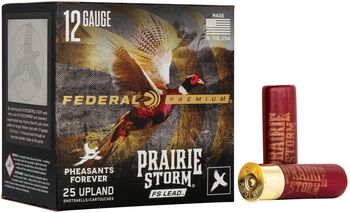 Prairie Storm FS Lead, 12 Gauge, 5 Shot, 3 in, 1 5/8 oz, 1350 fps