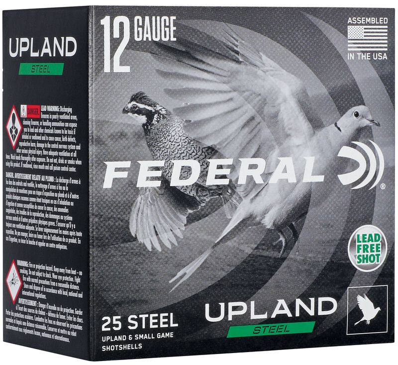 Upland Steel, 12 Gauge, 7.5 Shot, 2-3/4 in, 1 oz, 1375 fps