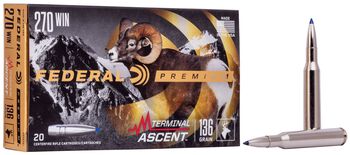Terminal Ascent, 270 Win, 136 Grain, Terminal Ascent, 3000 fps