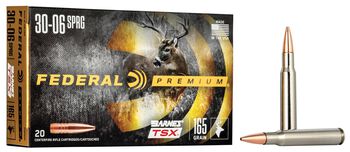 Barnes TSX, 30-06 Springfield, 165 Grain, Barnes Triple-Shock X Bullet (TSX), 2800 fps