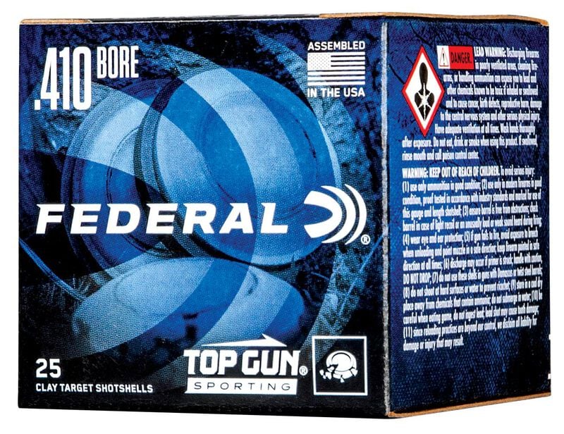 Top Gun, 410 Bore, 8 Shot, 2-1/2 in, 1/2 oz, 1330 fps