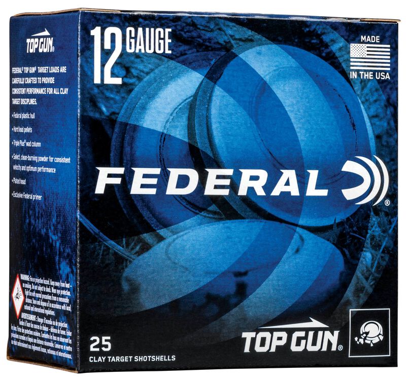 Top Gun, 12 Gauge, 8 Shot, 2-3/4 in, 1 oz, 1180 fps