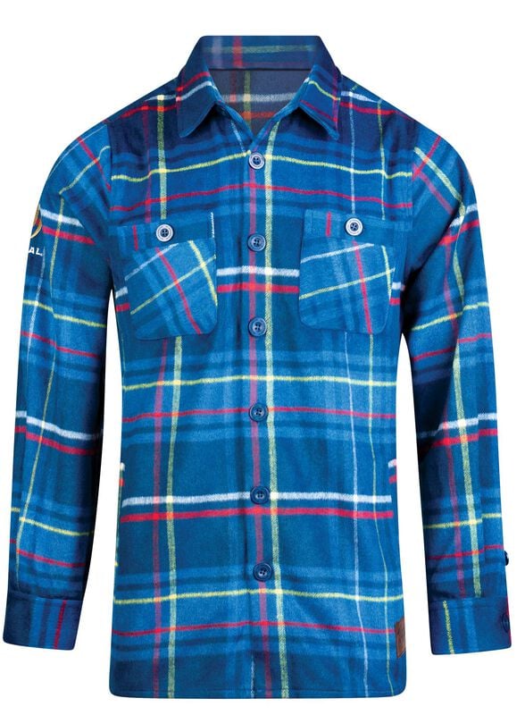 Federal/Waggle Flannel Shirt Navy