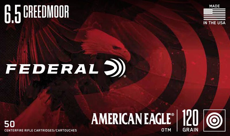 American Eagle Rifle, 6.5 Creedmoor, 120 Grain, Open Tip Match, 2900 fps
