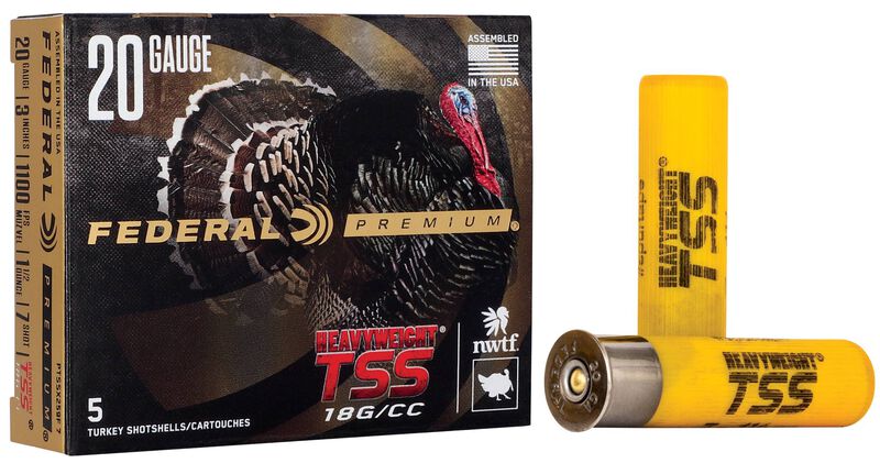 Heavyweight TSS, 20 Gauge, 7 Shot, 3 in, 1 1/2 oz, 1100 fps