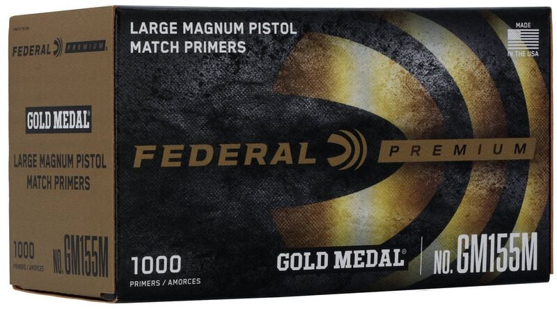 Gold Medal Centerfire Primer, Large Magnum Pistol Match