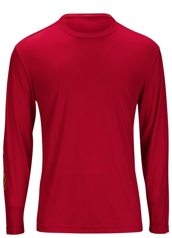 Federal XT Performance L/S T-Shirt Red