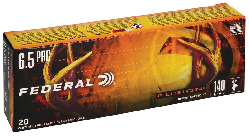 Fusion Rifle, 6.5 PRC, 140 Grain, Fusion Soft Point, 2925 fps