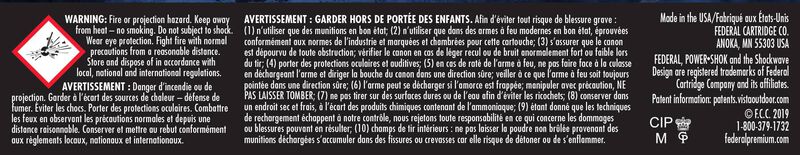 Power-Shok Rifle, 6.5 Creedmoor, 140 Grain, Jacketed Soft Point, 2725 fps