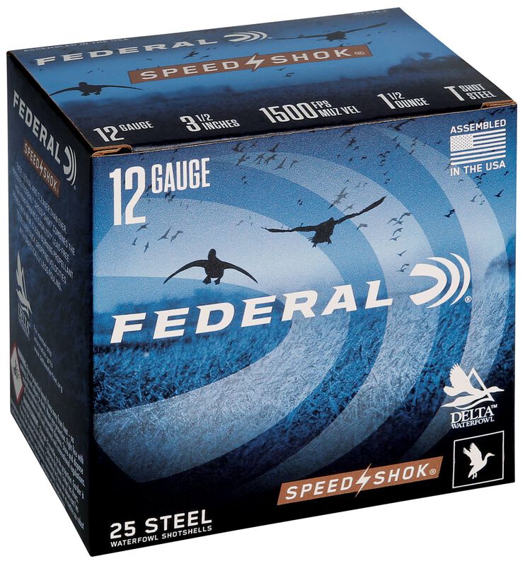 Speed-Shok, 12 Gauge, T Shot, 3-1/2 in, 1 3/8 oz, 1500 fps
