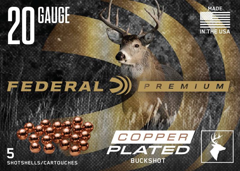 Buckshot, 20 Gauge, 3 Buck Shot, 2-3/4 in, 1175 fps