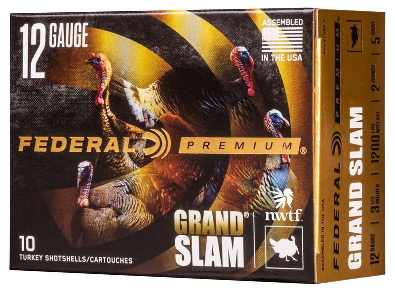 Grand Slam, 12 Gauge, 5 Shot, 3-1/2 in, 2 oz, 1200 fps