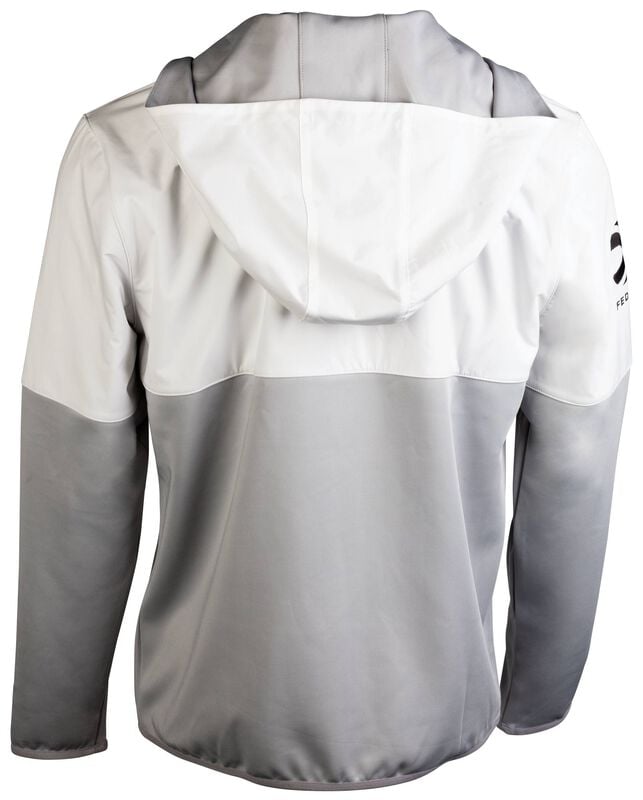 Federal/Waggle 1/2 Zip Hoodie Gray