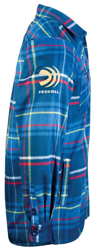 Federal/Waggle Flannel Shirt Navy