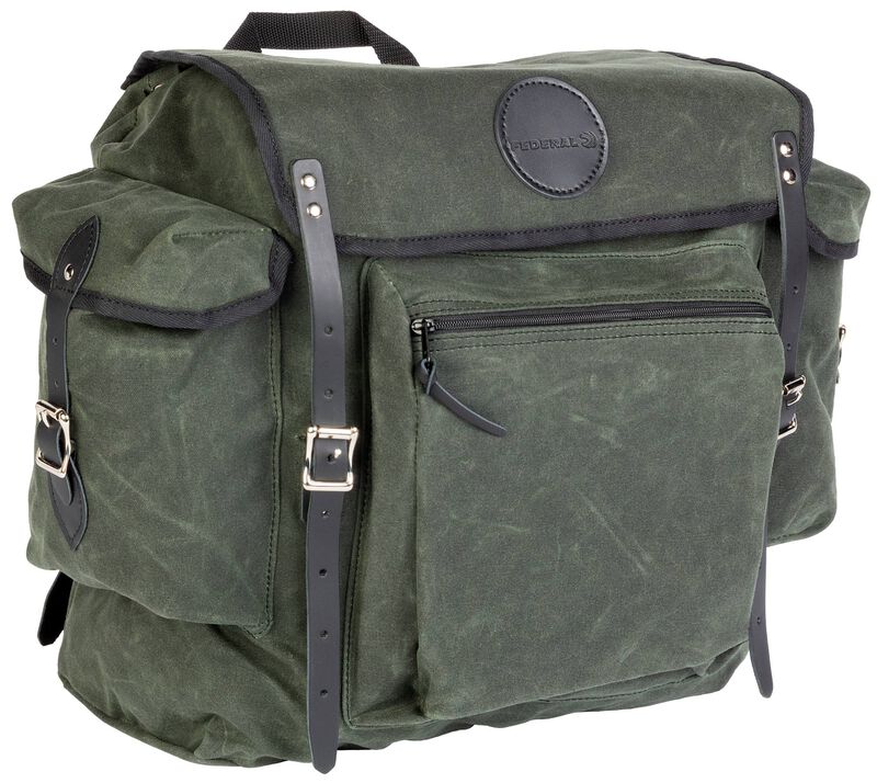 Federal/Duluth Pack Rambler Pack, Olive, Unframed Canvas