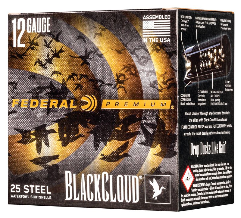Black Cloud FS Steel, 12 Gauge, 3 Shot, 3 in, 1 1/4 oz, 1450 fps