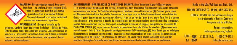 Fusion Rifle, 308 Win, 150 Grain, Fusion Soft Point, 2820 fps