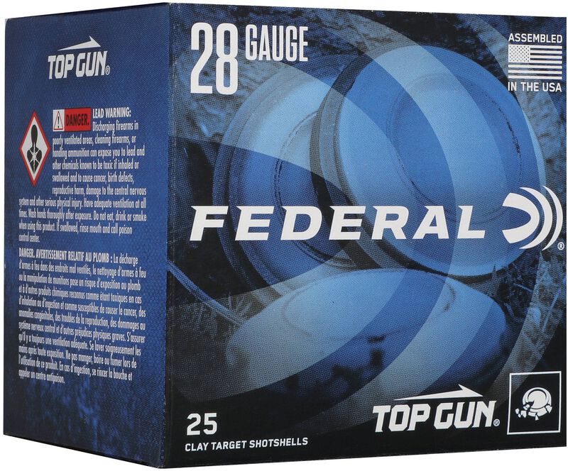 Top Gun, 28 Gauge, 8 Shot, 2-3/4 in, 3/4 oz, 1330 fps