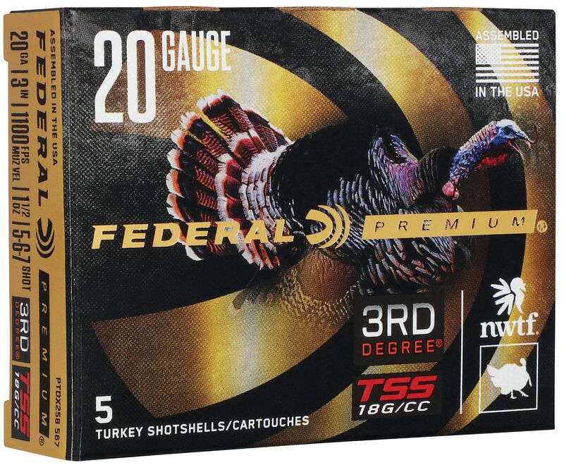 3rd Degree with HEAVYWEIGHT TSS, 20 Gauge, 5, 6 and 7 Shot, 3 in, 1 1/2 oz, 1100 fps