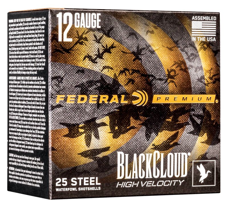 Black Cloud FS Steel High Velocity, 12 Gauge, BB Shot, 3 in, 1 1/8 oz, 1635 fps