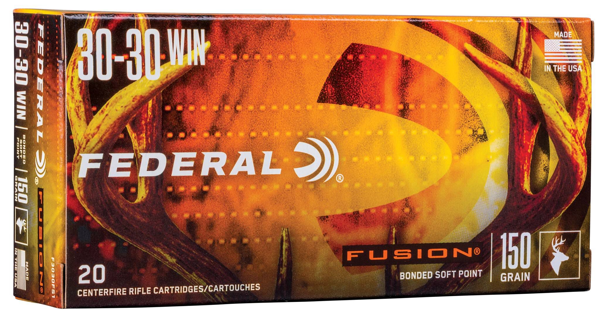 Federal 30-30 Win 150gr Fusion – Powerful .30-30 Winchester Deer Hunting Ammo, 2390 fps, 20 Rounds 4 Federal 30-30 Win 150gr Fusion – Powerful .30-30 Winchester Deer Hunting Ammo, 2390 fps, 20 Rounds - Image 4