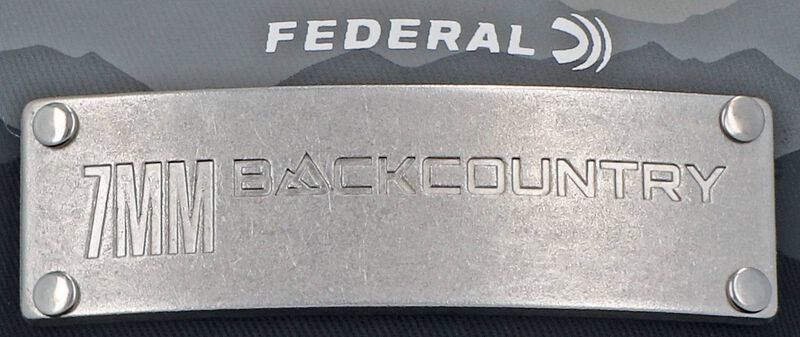 Federal 7MM Backcountry Hat, Black, One Size Fits Most