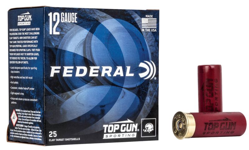 Top Gun, 12 Gauge, 7.5 Shot, 2-3/4 in, 1 oz, 1250 fps