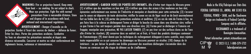 Power-Shok Rifle, 360 Buckhammer, 200 Grain, Soft Point, 2200 fps