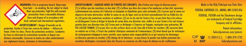 Fusion Rifle, 243 Win, 95 Grain, Fusion Soft Point, 2980 fps