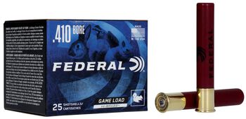 Game Load Upland Hi-Brass, 410 Bore, 7.5 Shot, 3 in, 11/16 oz, 1135 fps