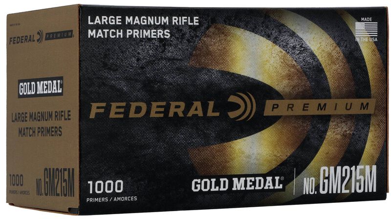 Gold Medal Centerfire Primer, Large Magnum Rifle Match