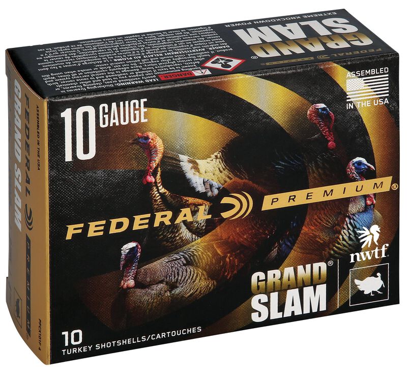 Grand Slam, 10 Gauge, 4 Shot, 3-1/2 in, 2 oz, 1200 fps