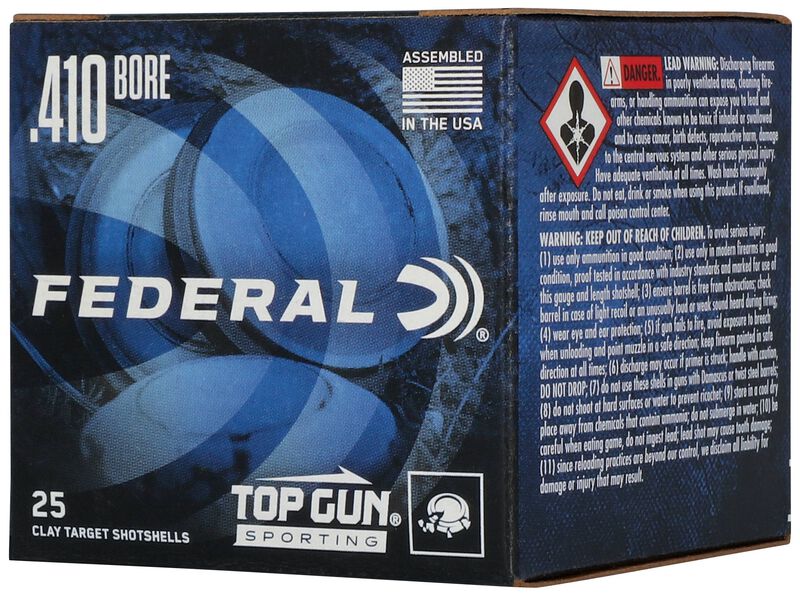 Top Gun, 410 Bore, 9 Shot, 2-1/2 in, 1/2 oz, 1330 fps