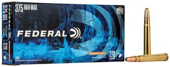 Power-Shok Rifle, 375 H&H Magnum, 270 Grain, Jacketed Soft Point, 2690 fps