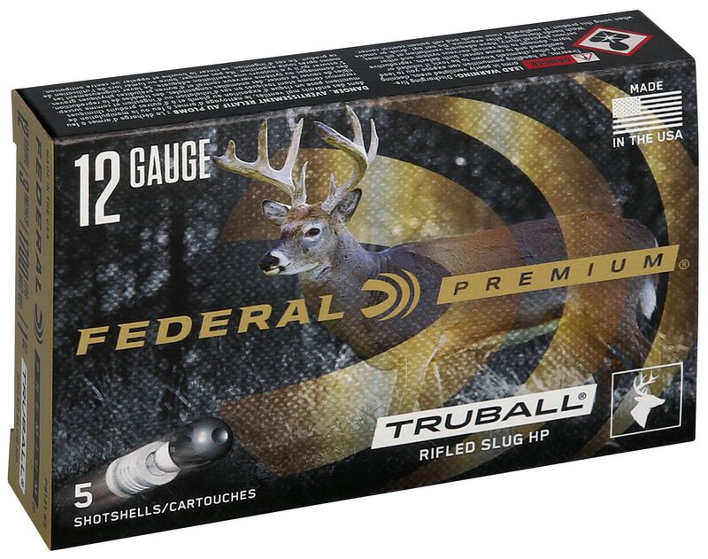 TruBall Rifled Slug, 12 Gauge, 438 Grain, 3 in, 1700 fps