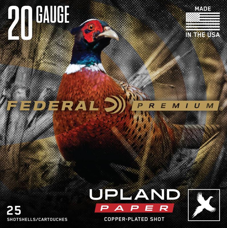 Upland Paper, 20 Gauge, 6 Shot, 2-3/4 in, 1 oz, 1250 fps