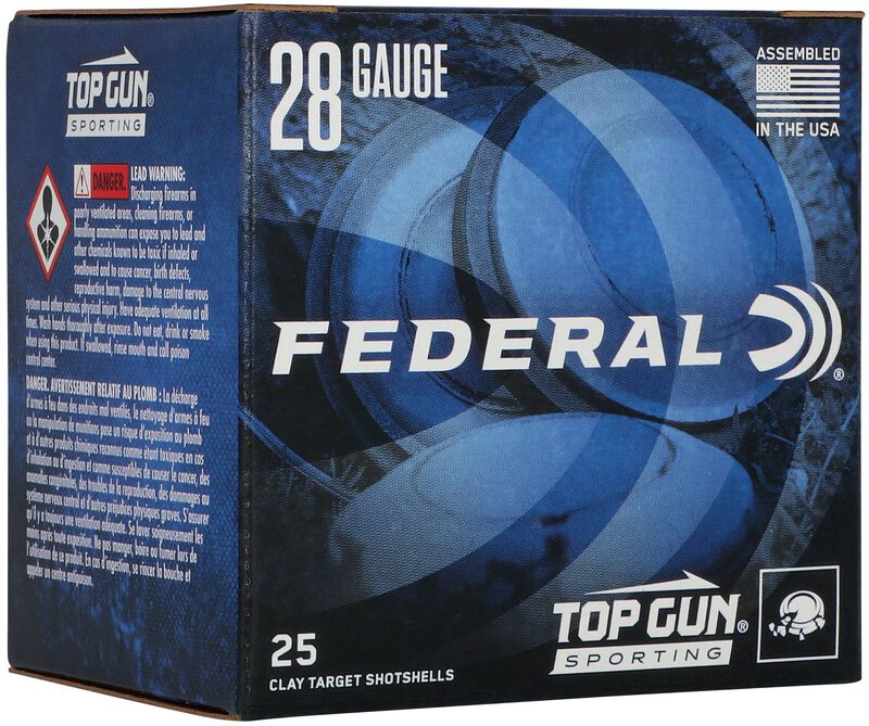 Top Gun, 28 Gauge, 7.5 Shot, 2-3/4 in, 3/4 oz, 1330 fps