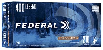 Power-Shok Rifle, 400 Legend, 210 Grain, Soft Point, 2250 fps