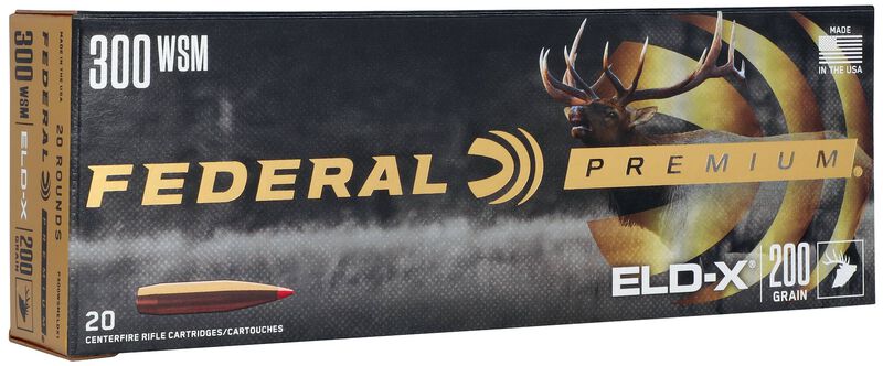 ELD-X, 300 WSM, 200 Grain, ELD-X, 2820 fps