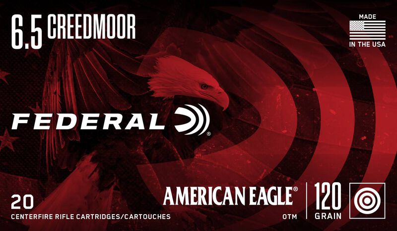 American Eagle Rifle, 6.5 Creedmoor, 120 Grain, Open Tip Match, 2900 fps