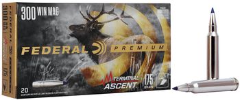 Terminal Ascent, 300 Win Mag, 175 Grain, Terminal Ascent, 3030 fps