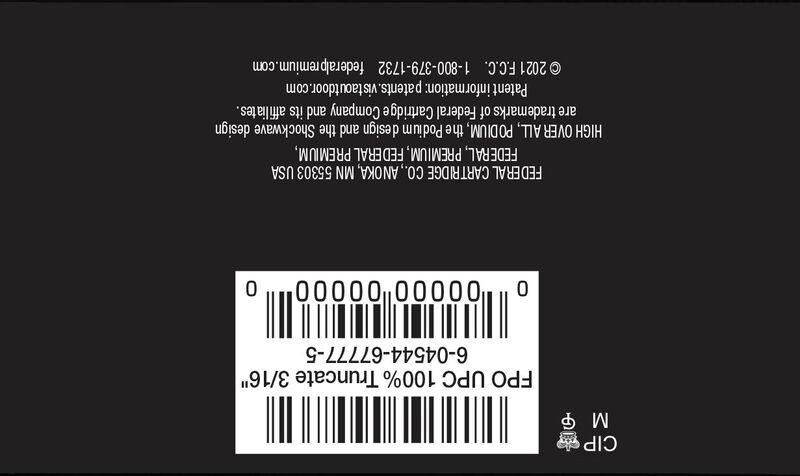 High Over All, 12 Gauge, 7.5 Shot, 2-3/4 in, 1 1/8 oz, 1200 fps