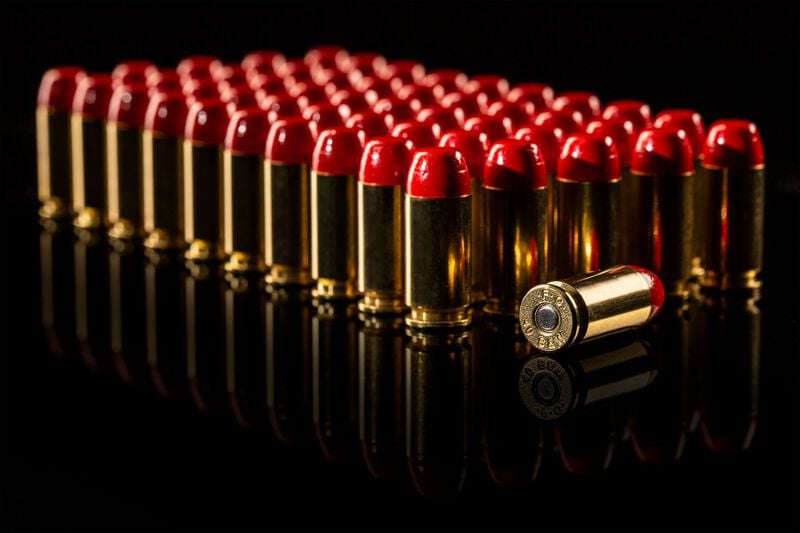 Syntech Range, 40 S&amp;W, 165 Grain, Syntech Jacket Flat Nose, 1060 fps