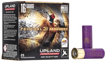 Upland Pheasants Forever High Velocity, 16 Gauge, 6 Shot, 2-3/4 in, 1 1/8 oz, 1425 fps