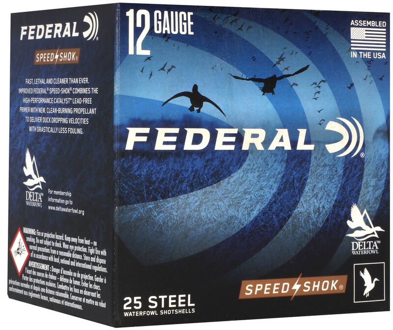 Speed-Shok, 12 Gauge, 4 Shot, 2-3/4 in, 1 1/8 oz, 1500 fps
