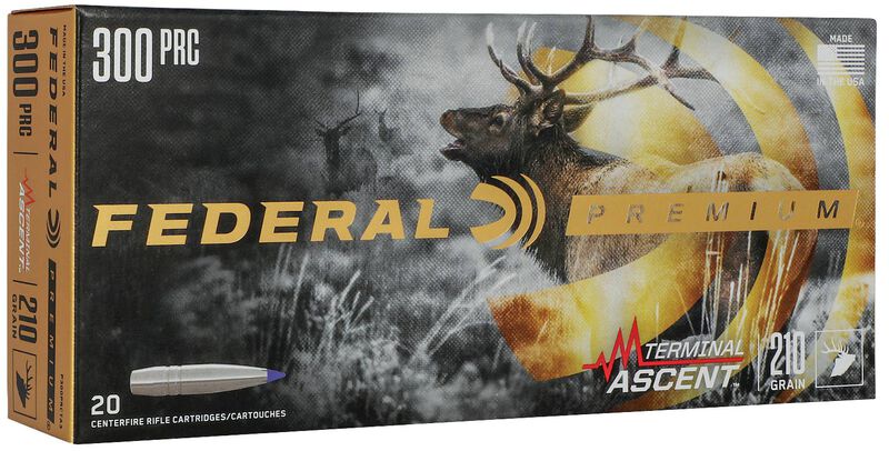 Terminal Ascent, 300 PRC, 210 Grain, Terminal Ascent, 2850 fps