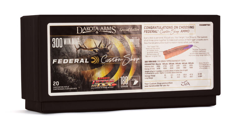 Buy Custom Rifle Ammo 300 Win Mag 300 Win Mag Ammo | FCS300WTTSX1